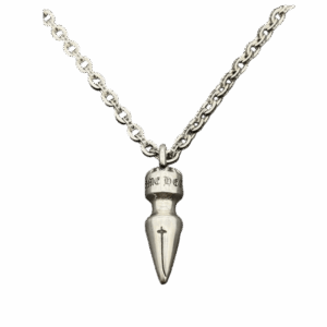Usfans Spreadsheets Chrome heart necklace